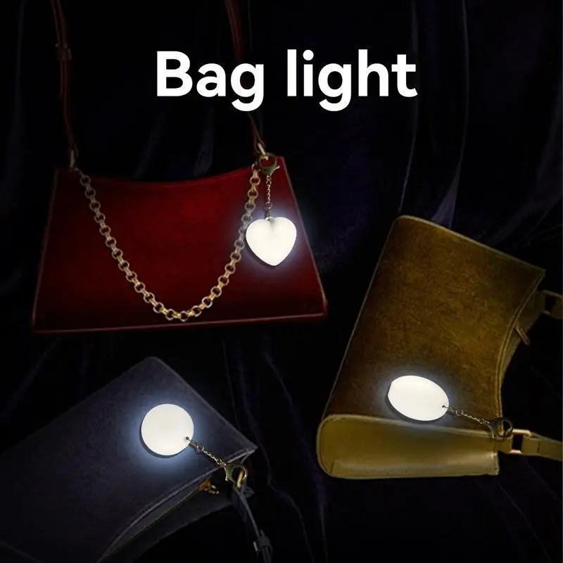 Mini Backpack Purse - 1 Pcs Heart Purse Light -