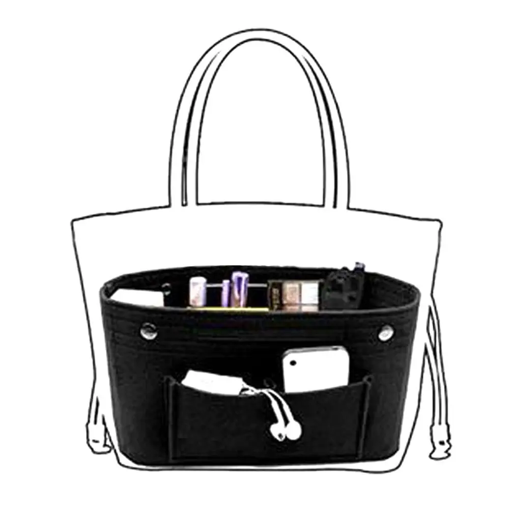 NEW Soft Pouch Organizer Felt  - Backpack Insert Organizer review and price