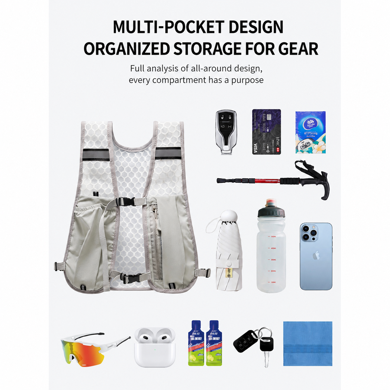 Trail Running Vest Backpack Ul - Hydration Pack Outdoor review and price