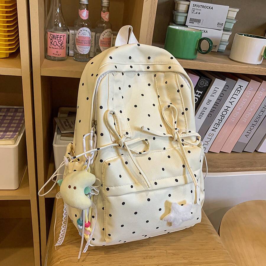Cute Polka Dot Small Backpack  - Fashion Backpack Women review and price