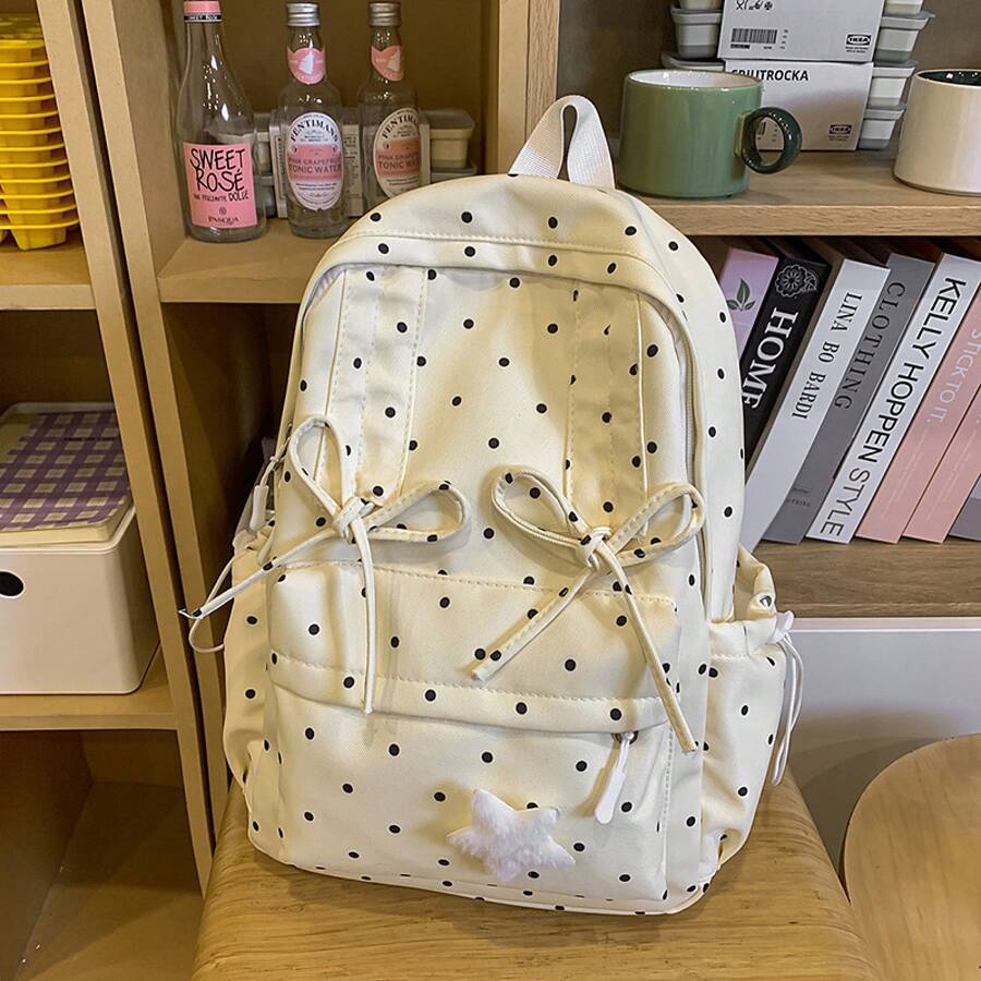 Cute Polka Dot Small Backpack  - Fashion Backpack Women review and price
