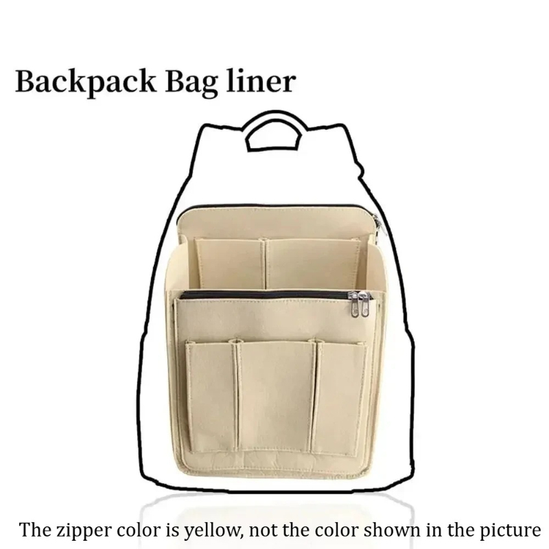 Makeup Organizer Felt Insert B - Backpack Insert Organizer review and price