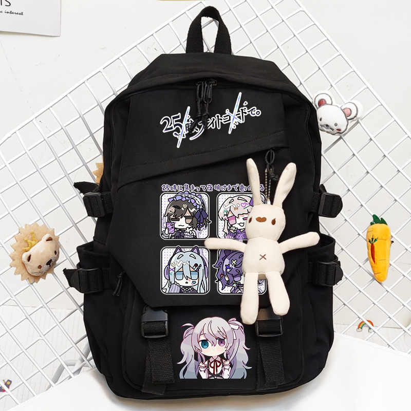 Game YOISAKI KANADE AKIYAMA MI - Canvas Backpack Casual review and price