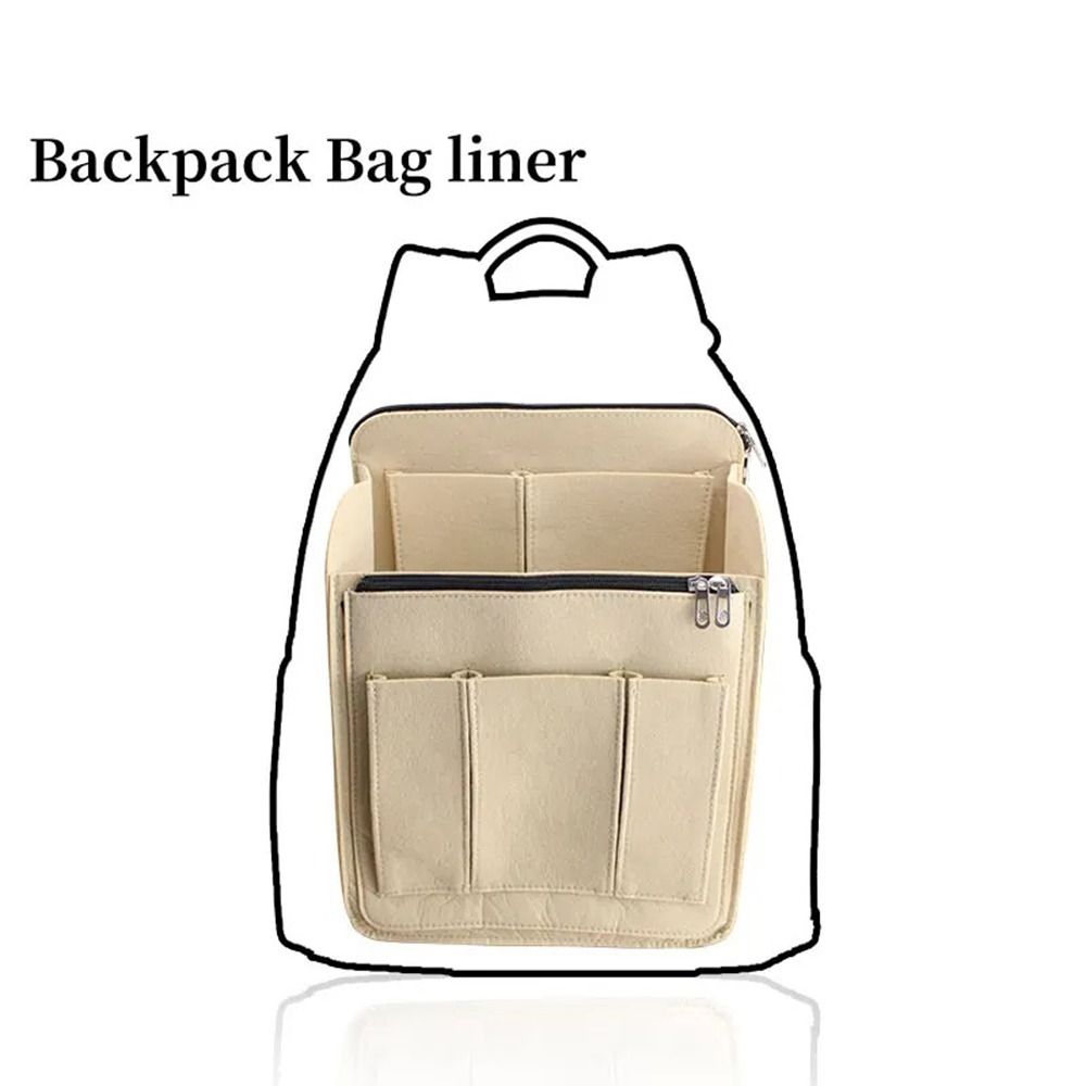 Multi-Pocket Insert Bag Organi - Backpack Insert Organizer review and price