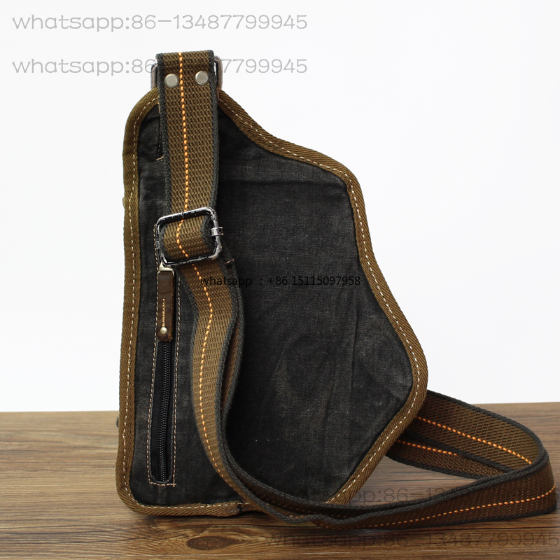 Men's breast bag retro canvas  - Canvas Backpack Casual review and price