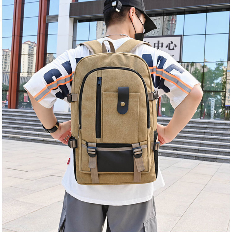 New Casual Camping Male Backpa - Canvas Backpack Casual review and price
