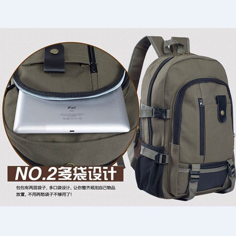 New Casual Camping Male Backpa - Canvas Backpack Casual review and price