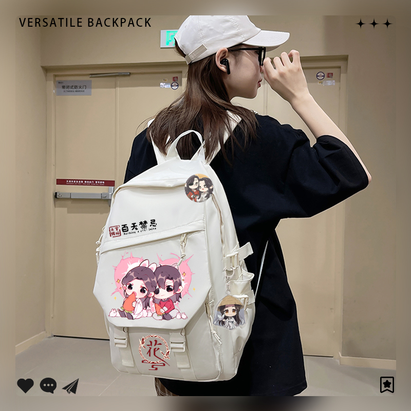Teens Backpack Hua Cheng Schoo - Canvas Backpack Casual review and price