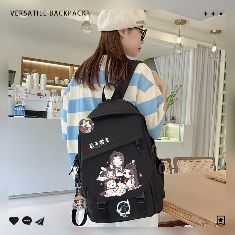 Teens Backpack Hua Cheng Schoo - Canvas Backpack Casual review and price