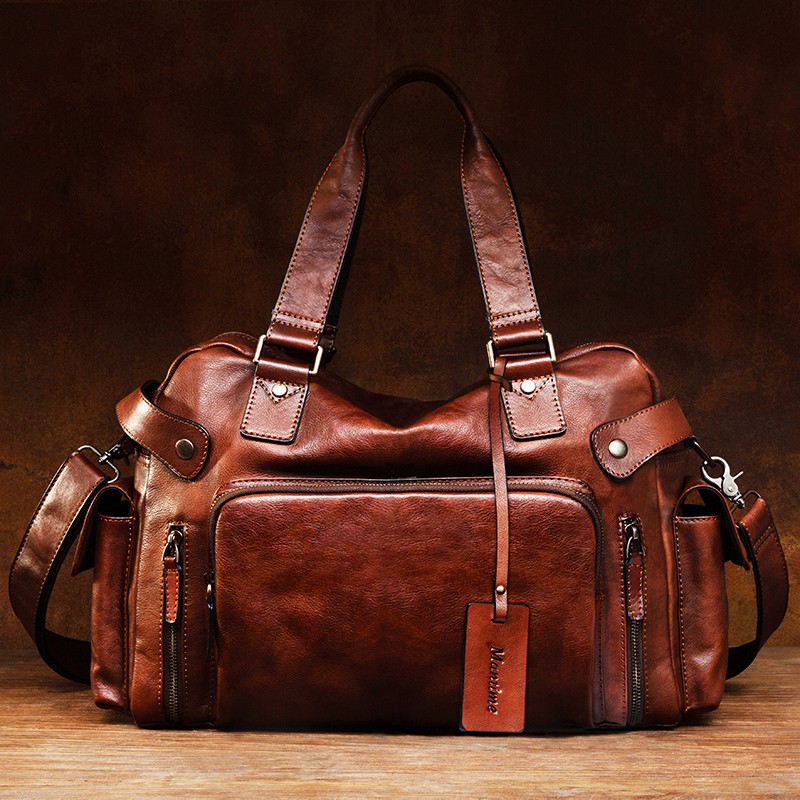 Vintage vegetable tanned leath - Canvas Backpack Casual review and price