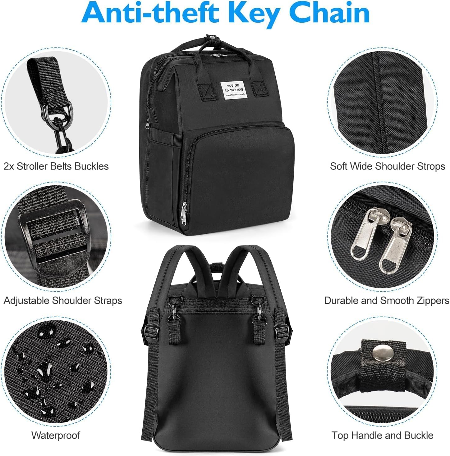 Baby Diaper Bags Backpack Larg - Backpack Diaper Bag review and price