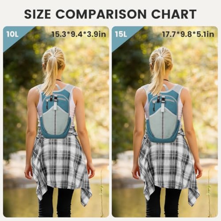 Small Hiking Backpack 10L-Ligh - Foldable Backpack Small review and price