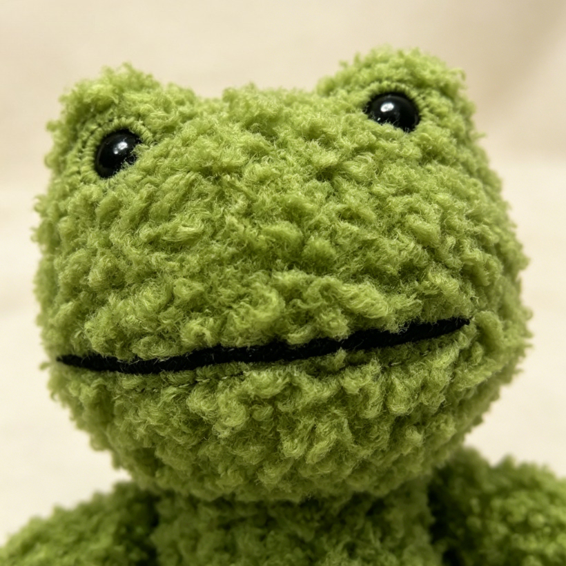 Kawaii Green Frog Plush Keycha - Mini Backpack Purse review and price