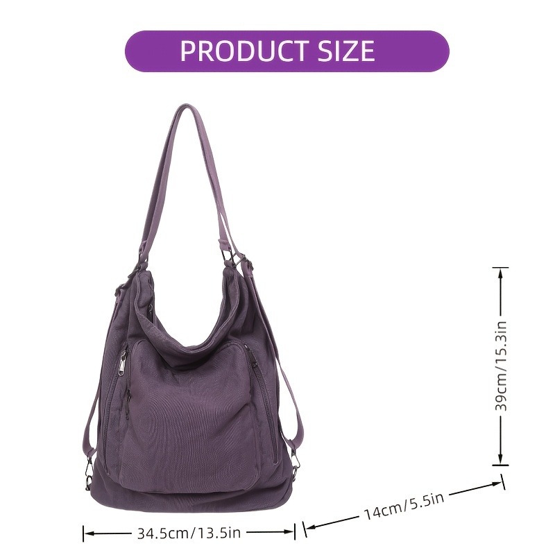Unisex Canvas Tote Bag, Casual - Canvas Backpack Casual review and price