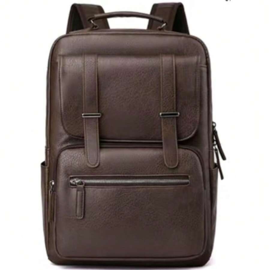 PU Leather Backpack For Men An - Leather Backpack Vintage review and price