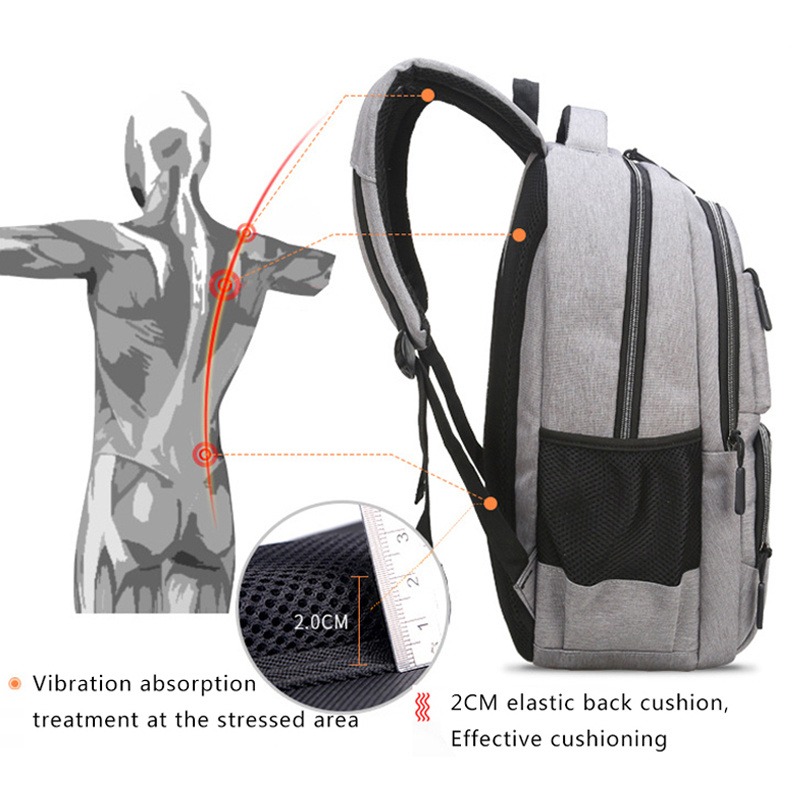 Large Capacity Backpack Men La - School Backpack Teen review and price