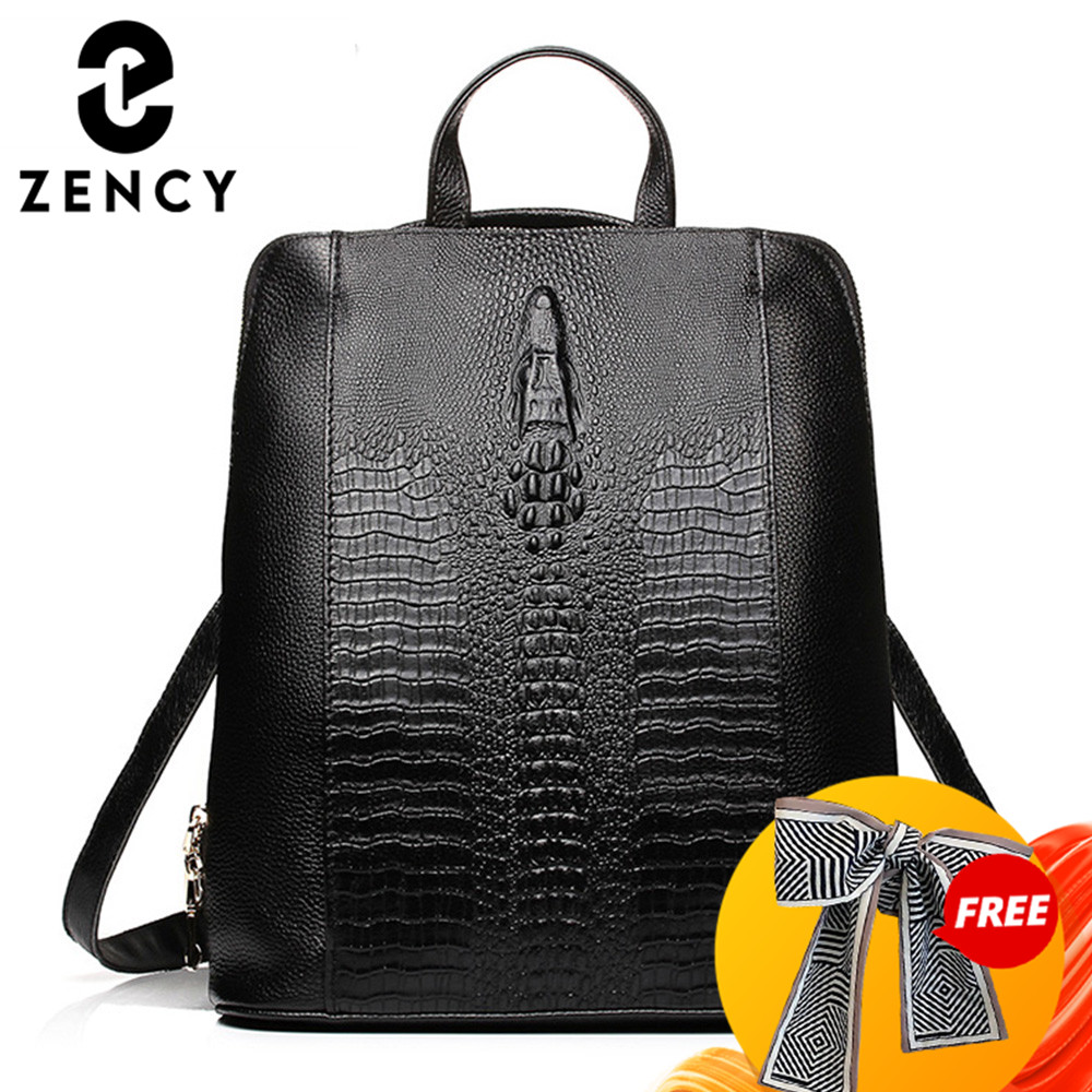 Zency 100% Genuine Leather Kna - Fashion Backpack Women review and price