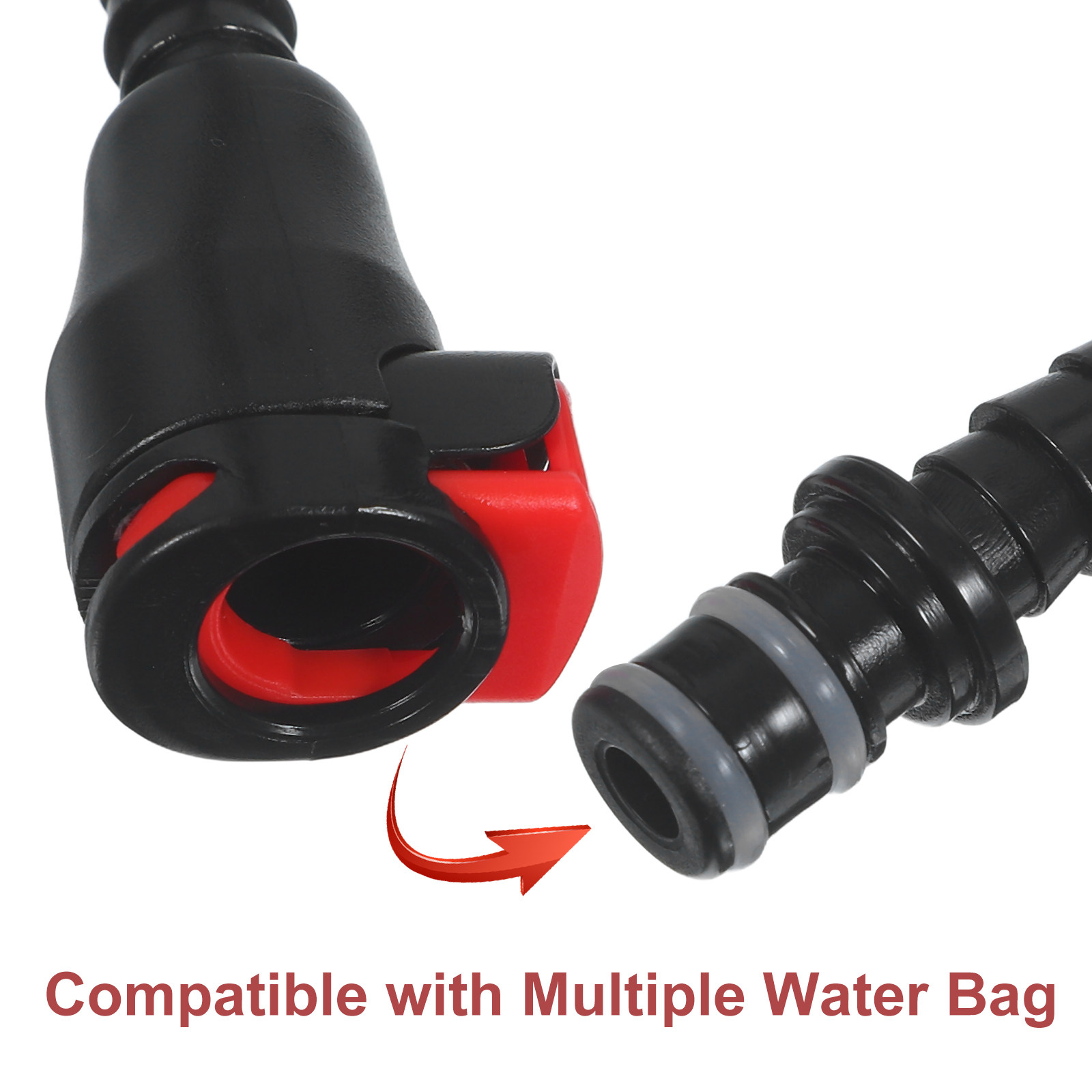 2Pcs Water Bladder Hose Connec - Hydration Pack Outdoor review and price