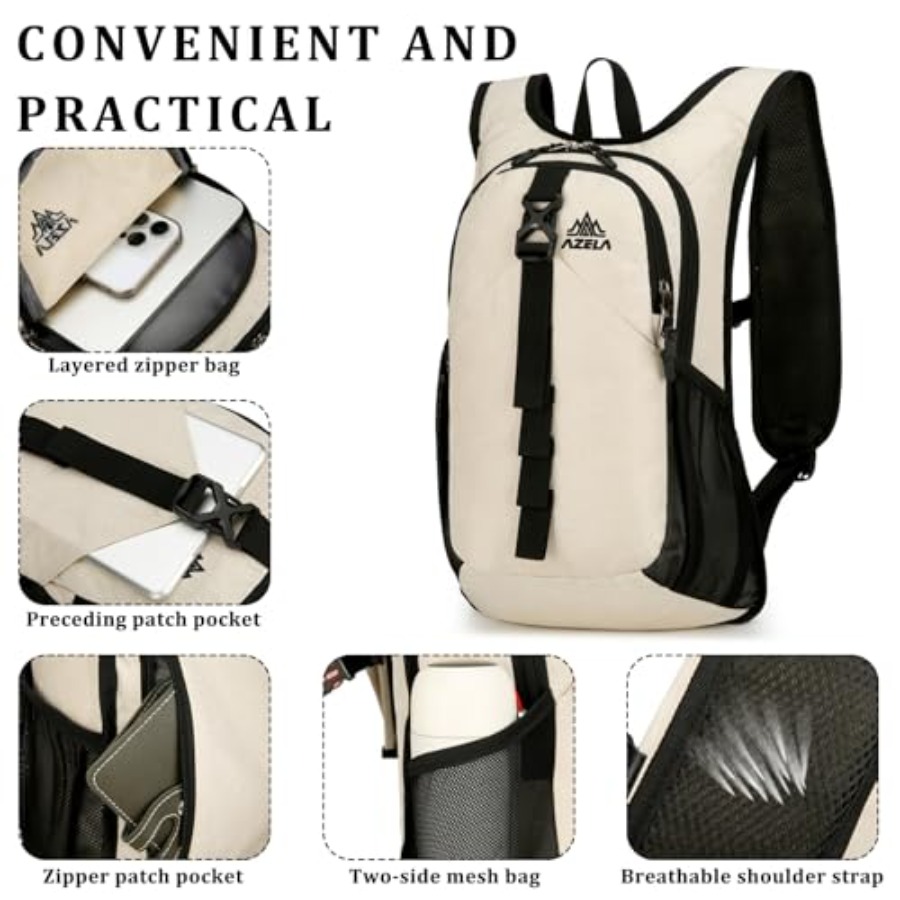 15L Small Hiking Backpack Fold - Foldable Backpack Small review and price