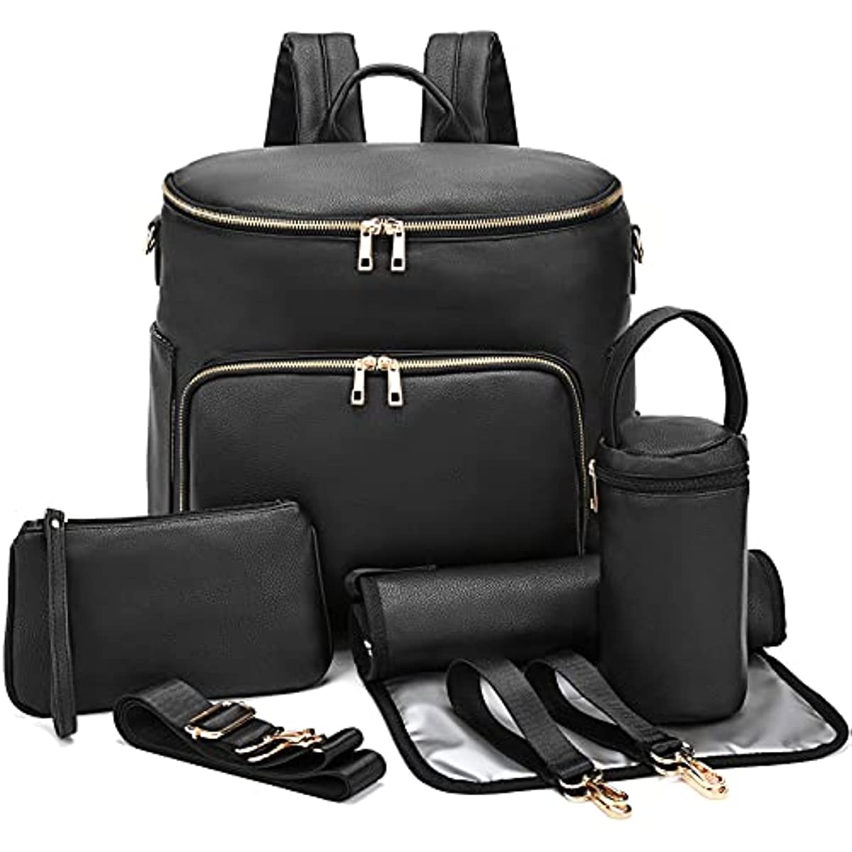 Diaper Bag Backpack Leather Ba - Backpack Diaper Bag review and price