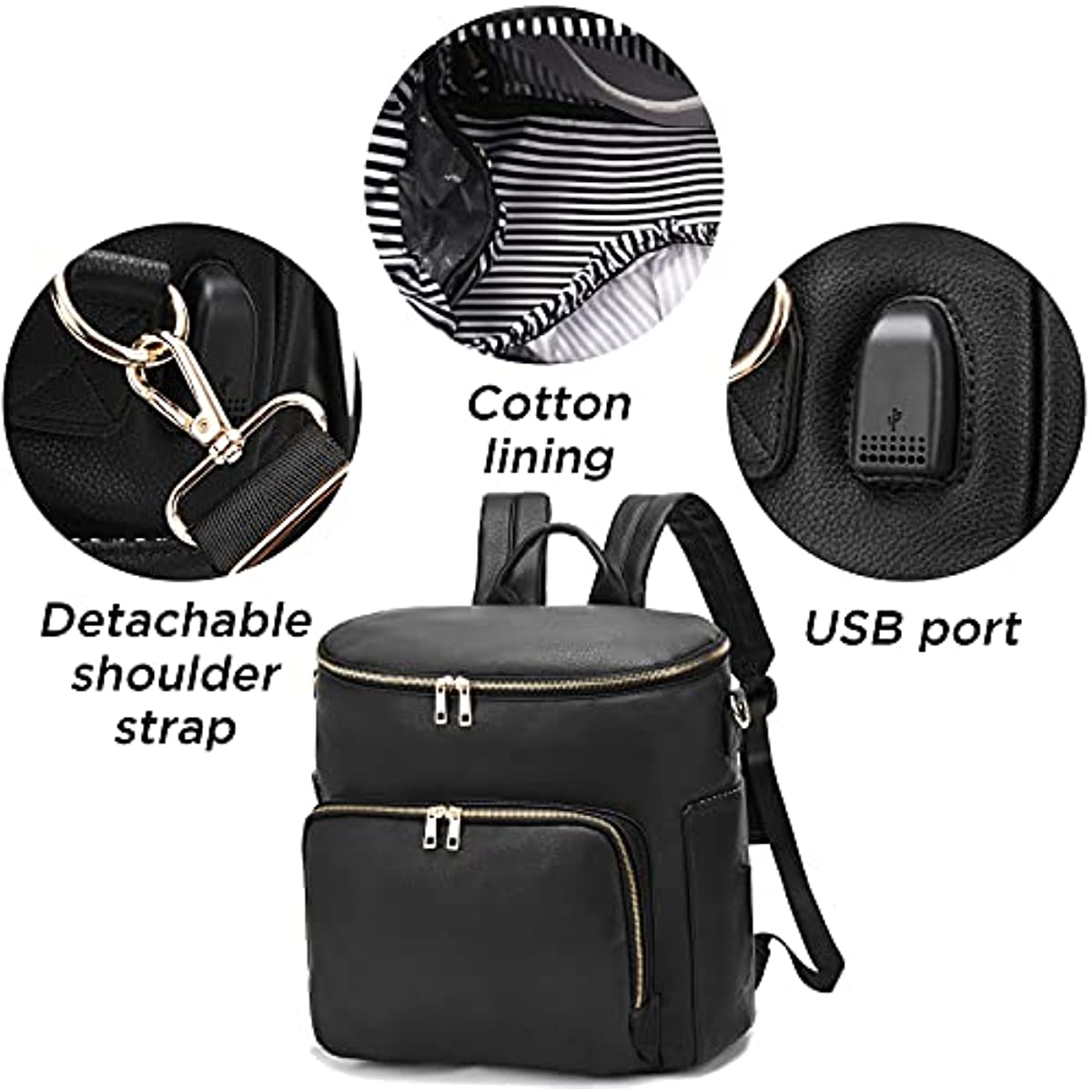 Diaper Bag Backpack Leather Ba - Backpack Diaper Bag review and price