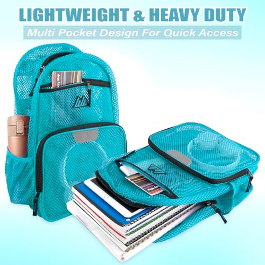 Reflective Mesh School Backpac - School Backpack Teen review and price