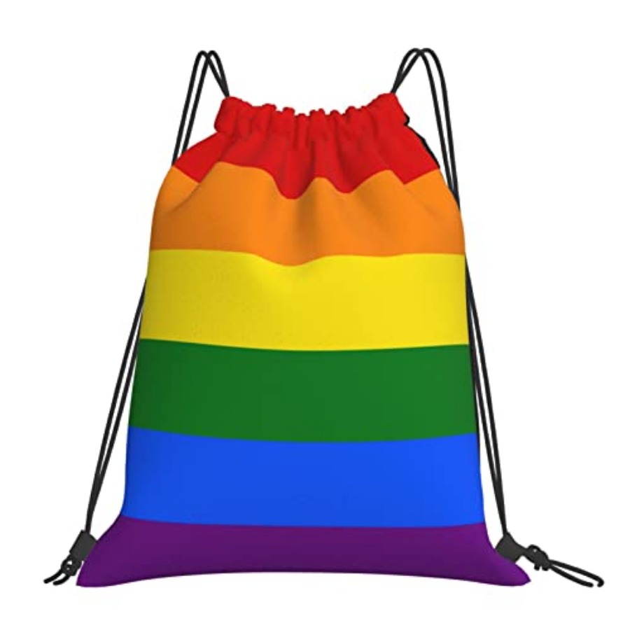 Lgbt Flag Gay Pride Rainbow Un - Drawstring Gym Bag review and price