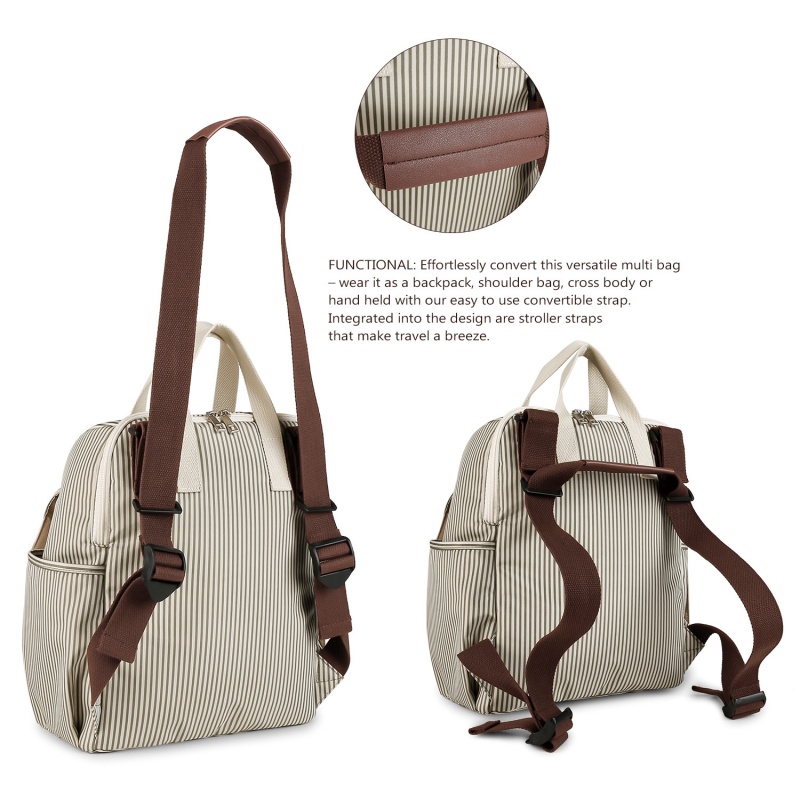 Double/Single Shoulder Mommy B - Backpack Diaper Bag review and price