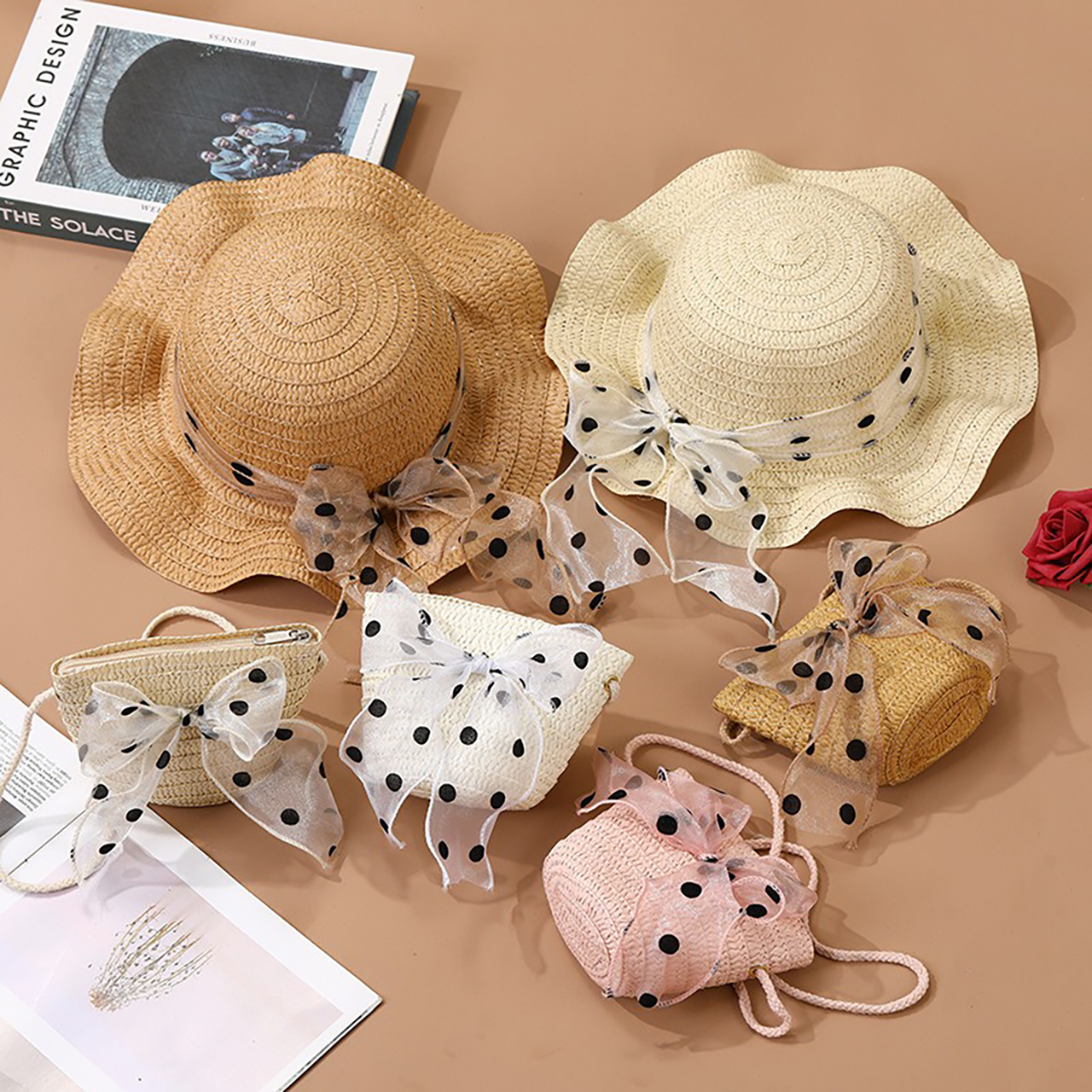 Children Foldable Woven Straw  - Foldable Backpack Small review and price