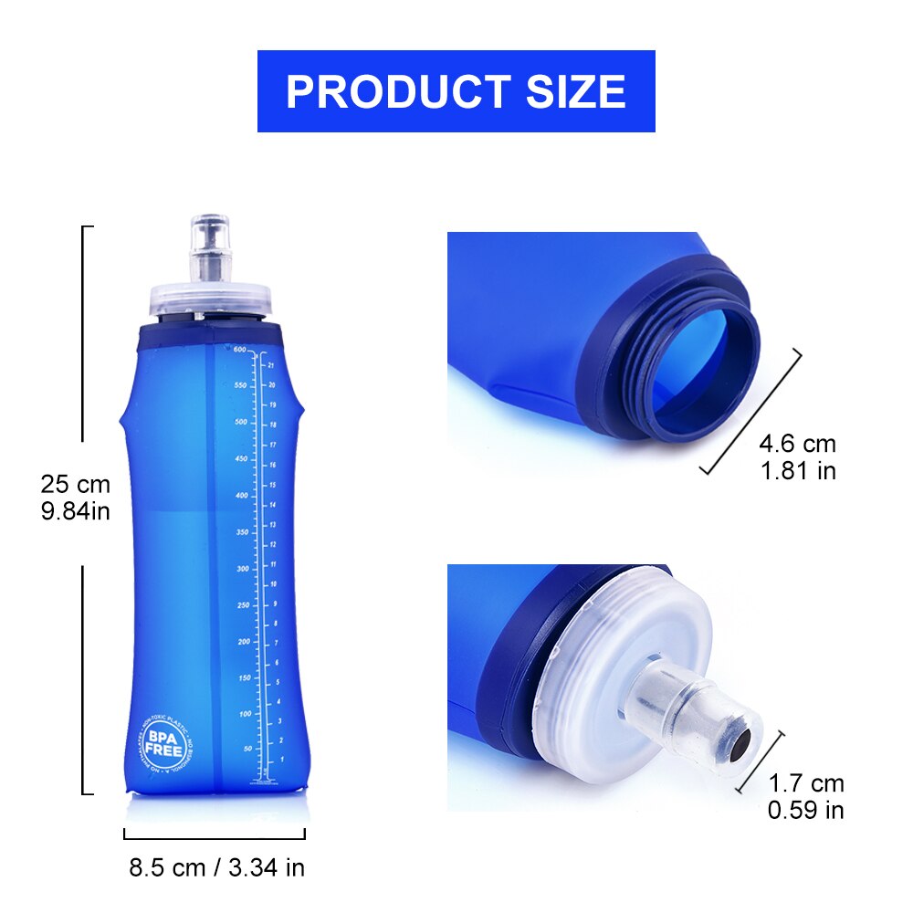 Widesea Camping 600ml Soft Wat - Hydration Pack Outdoor review and price