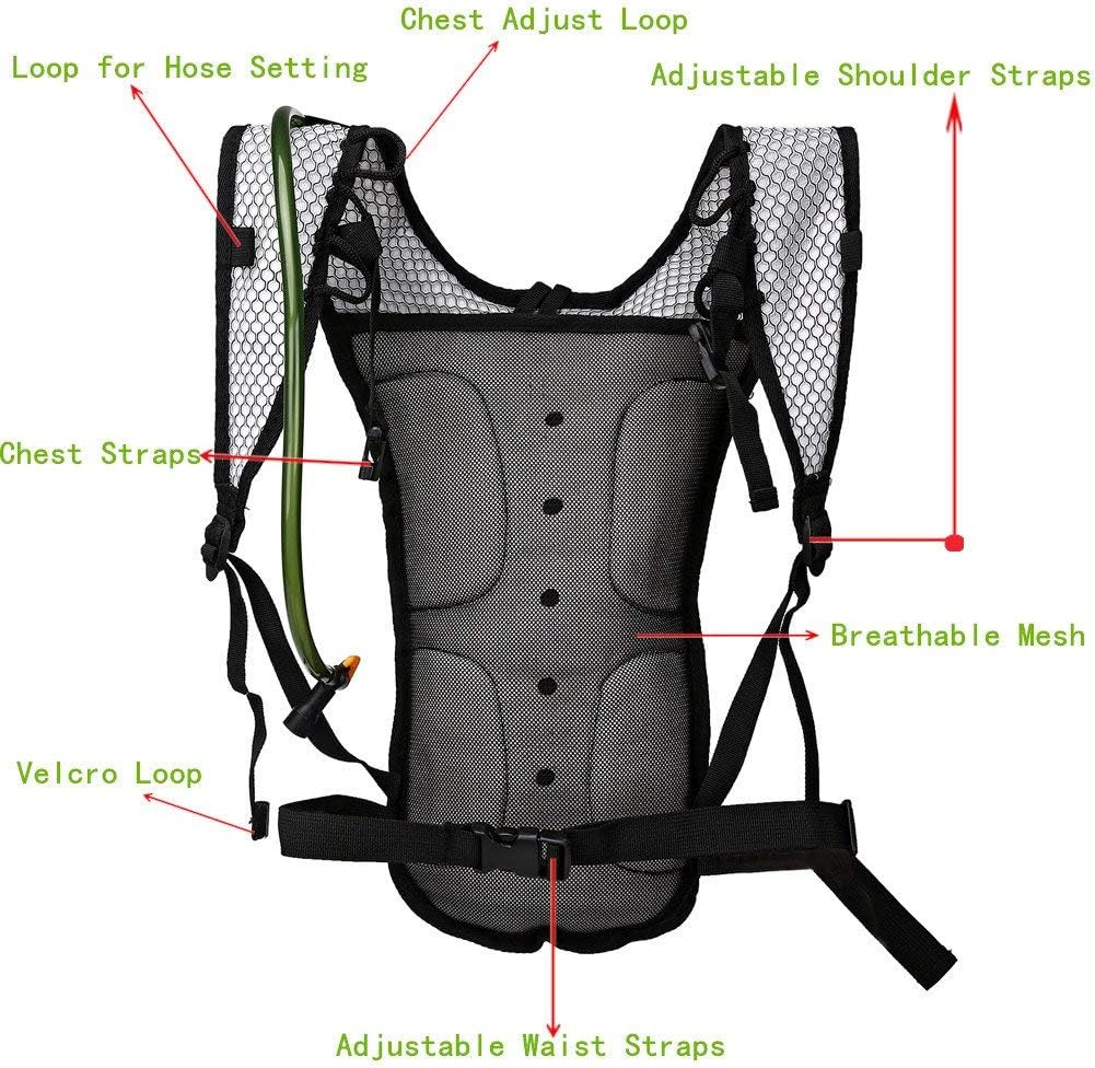 Hydration Pack with 2L Backpac - Hydration Pack Outdoor review and price