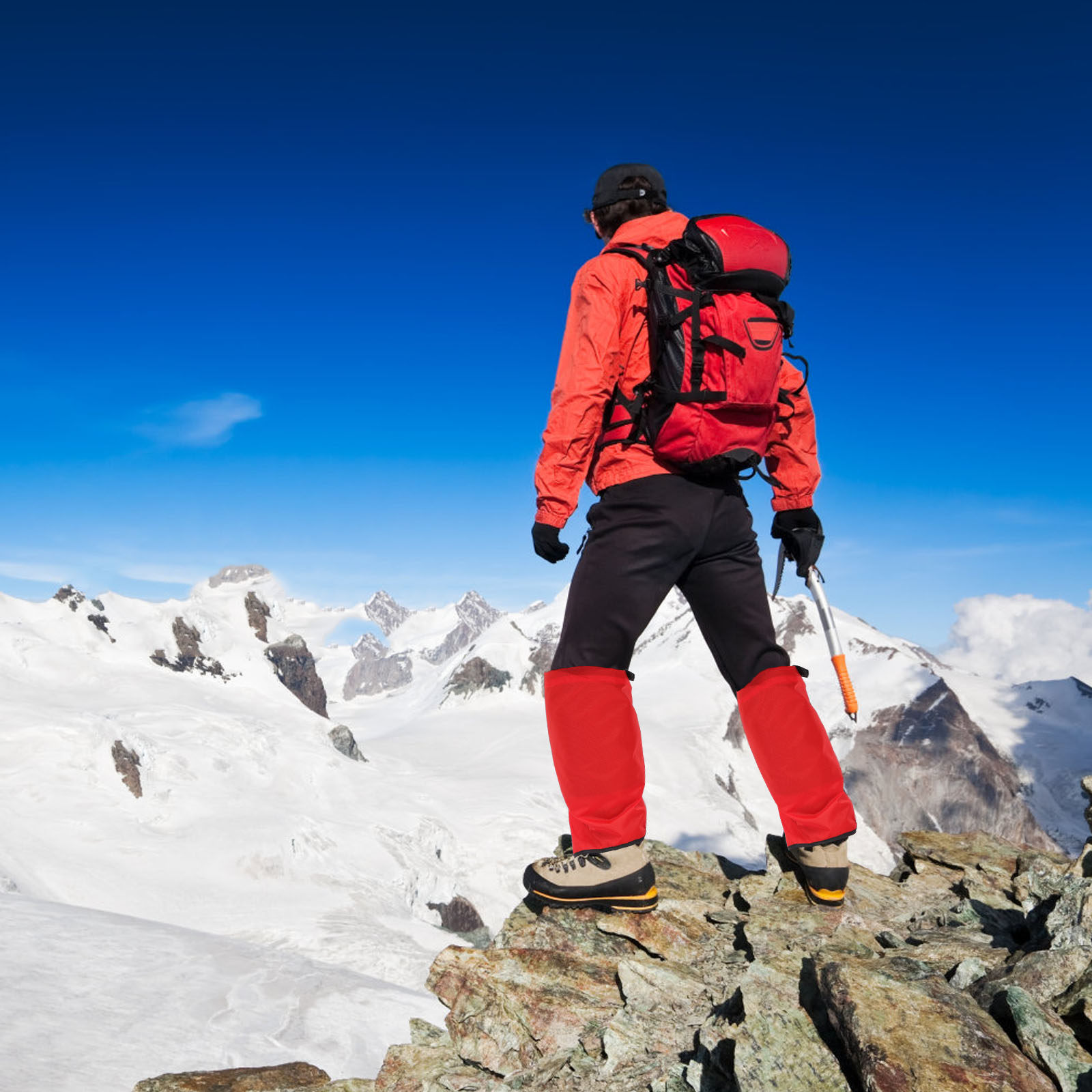 1Pair Outdoor Leg Gaiters Wate - Hiking Backpack Waterproof review and price