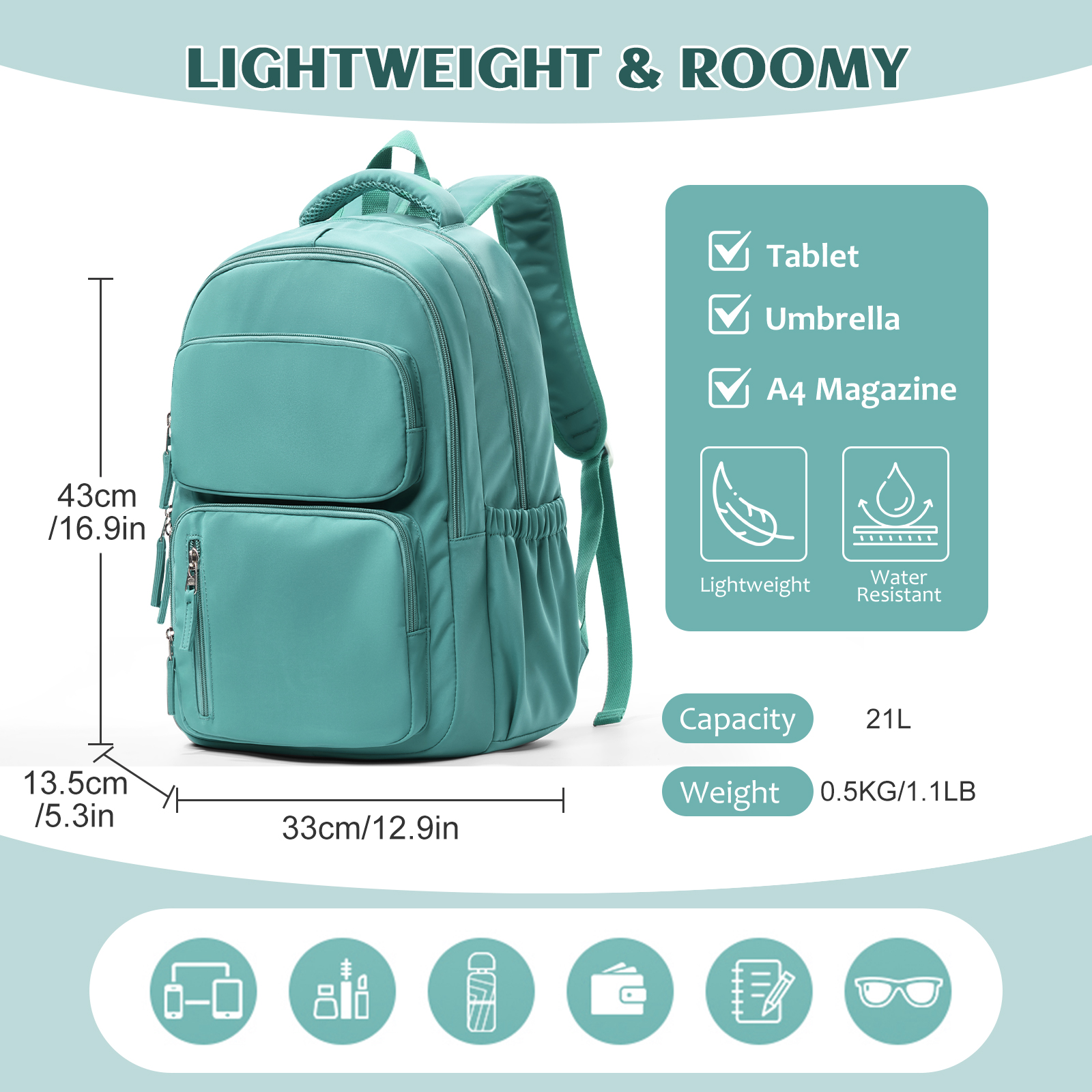 Lightweight Laptop Backpack fo - School Backpack Teen review and price