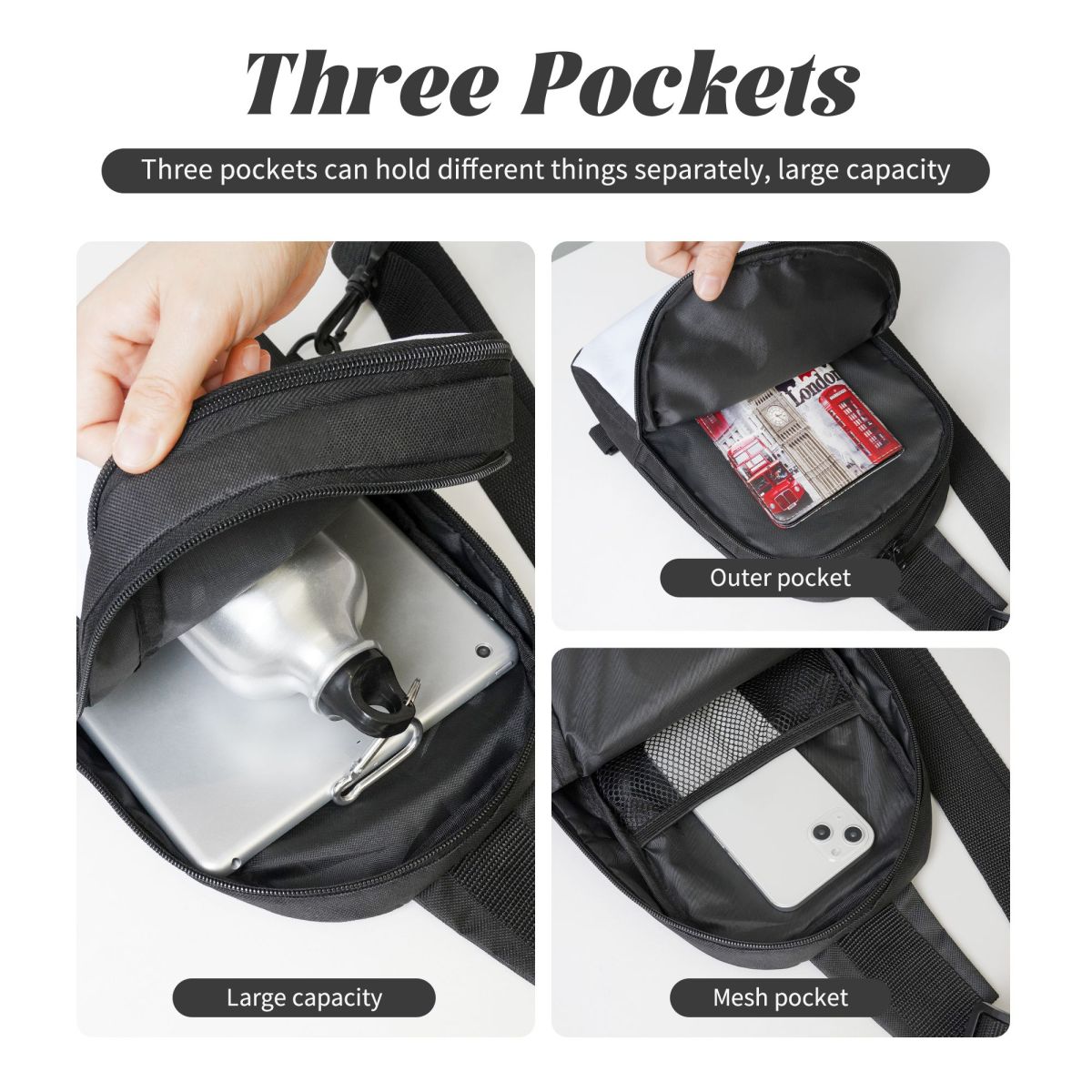Poker Hands Chest Bag Crossbod - Sling Backpack Shoulder review and price