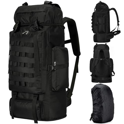 70L 100L Large Hiking Backpack - Rucksack Military Style review and price