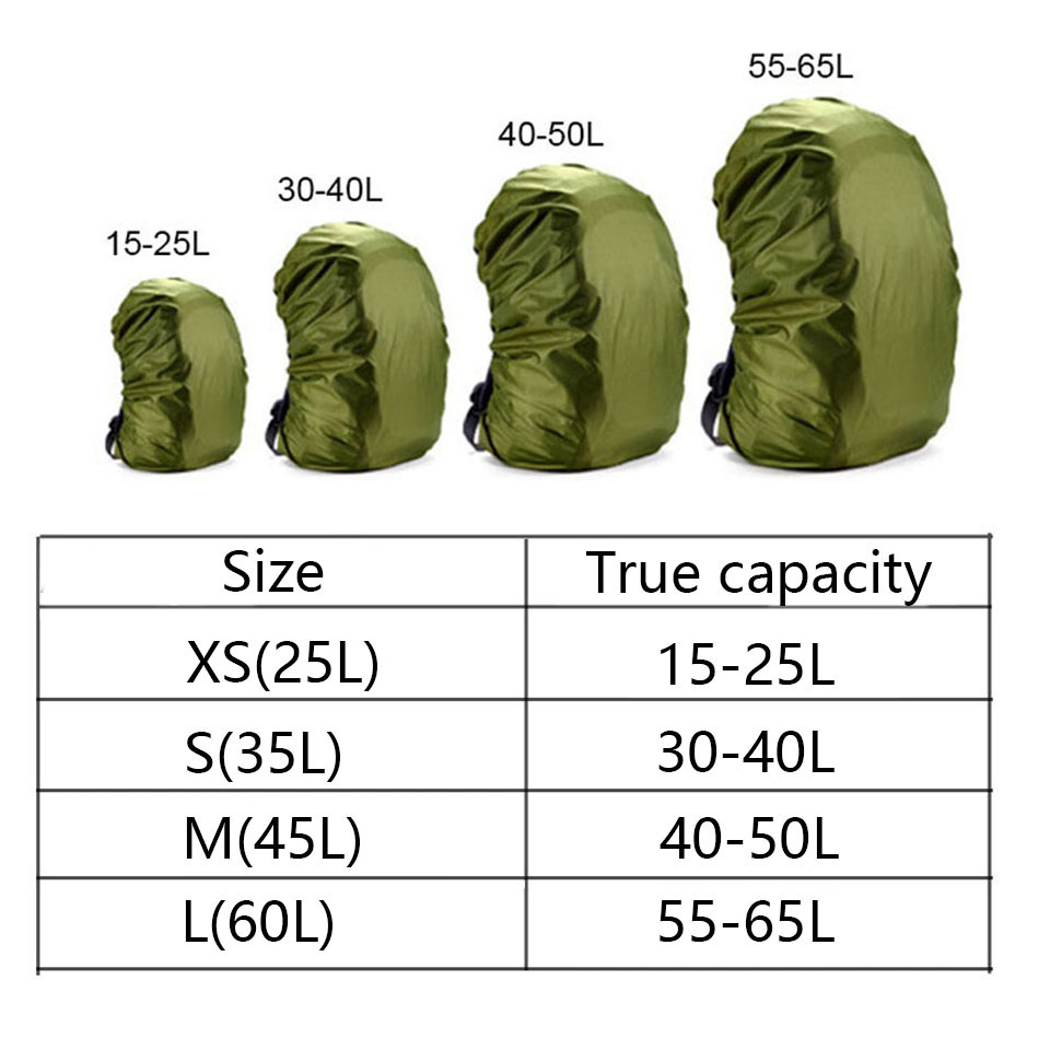 KoKossi 20-80L Lightweight Nyl - Rain Cover Backpack review and price