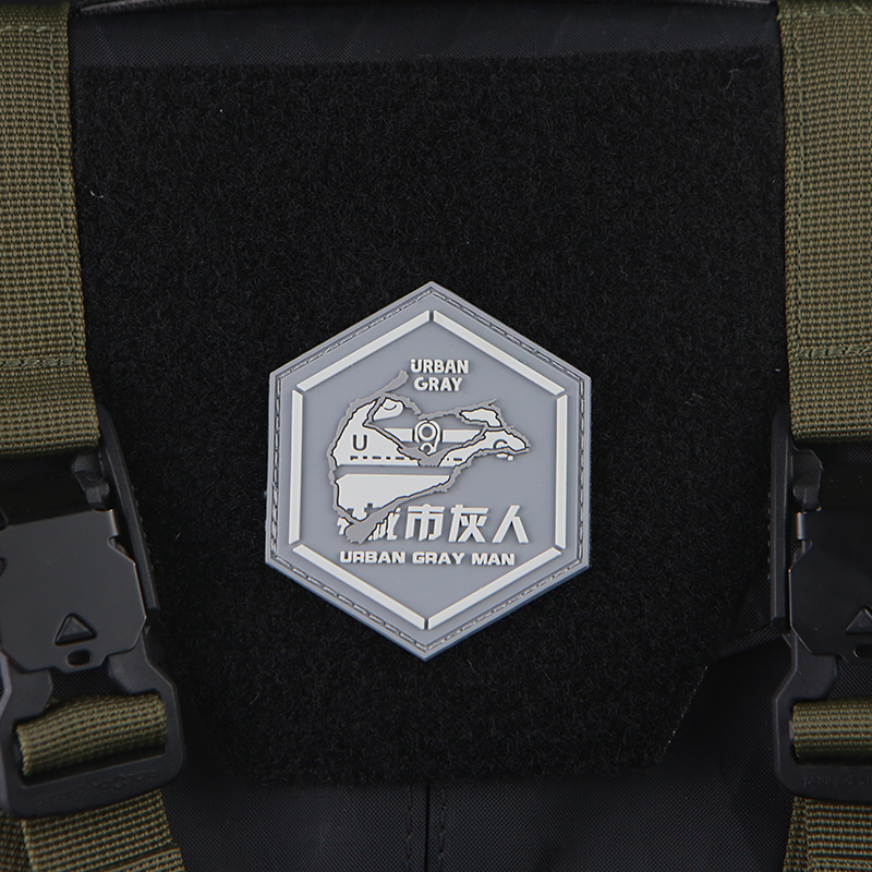 Urban Grey Man 3D PVC Patches  - Urban Backpack Tactical review and price
