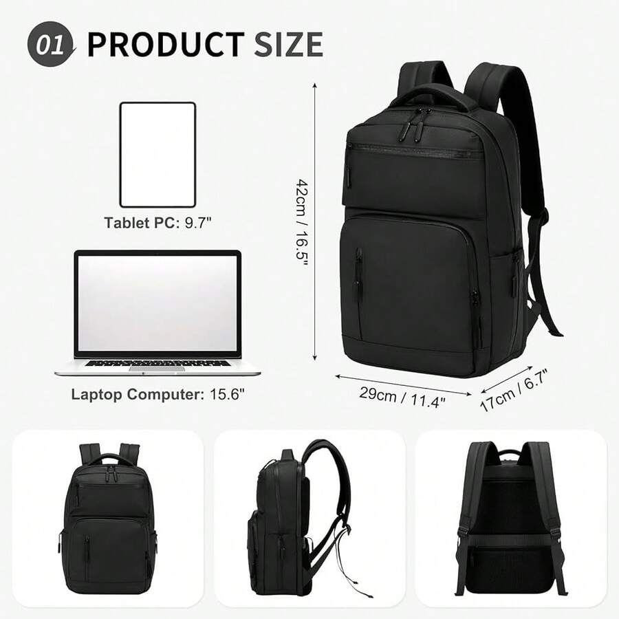 Waterproof Anti-Theft Laptop B - Laptop Backpack 15.6 review and price